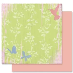 Designpapier Blumen 3 190g/m² 30,5 x 30,5 cm 5 Blatt Jetzt Zugreifen