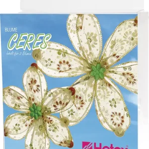 Preisreduziert Bänder-Blume Ceres beige