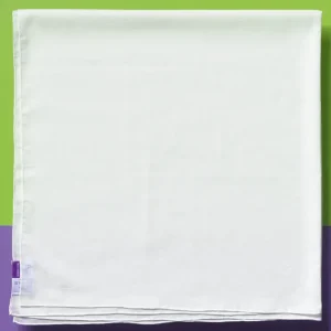 Jetzt Kaufen Tuch 90x90cm, 100% Baumwolle, gebl. handrolliert