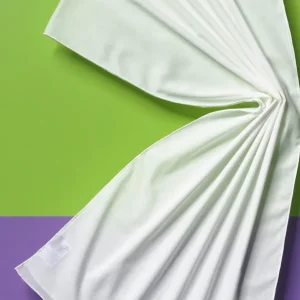 Must-Have Schal 180x45cm, 100% Baumwolle, gebleicht, handrolliert