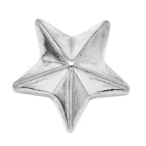 Nur Heute Sterne 25mm, silberfarbig, 10 Stk.