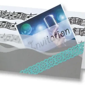 Papierbordüren, 4 Rollen à 1m, selbstklebend Weltweiter Versand