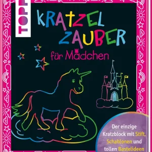 Kratzelzauber für Mädchen Hochwertig