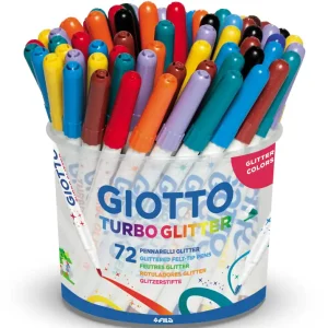 Geprüft GIOTTO Turbo Glitter 72 Stifte in der Runddose