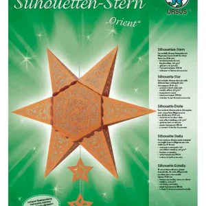 Silhoutten-Stern ”Orient” kupfer Meistverkauft