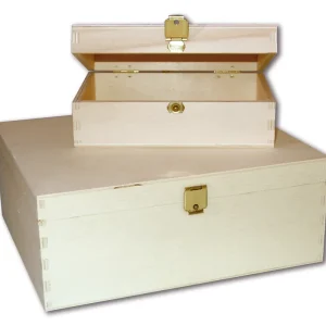 Holzkasten m.Verschluß 13,5x9,5x5cm wie Art.1811.6034 jedoch 2. Wahl Markenware