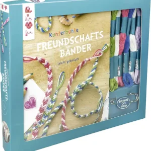 Kreativ-Set Kunterbunte Freundschaftsbänder Günstig