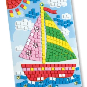 Moosgummi-Mosaik Schiff Solange Der Vorrat Reicht