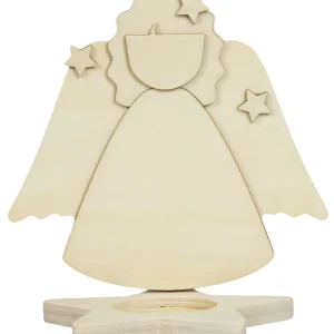 Teelichthalter ”Engelchen” 1 Stück ca. 14,5 x 14,5 cm Letzte Chance