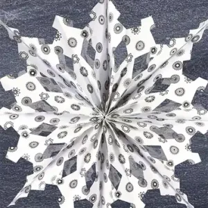 Markenware Butterbrottüten-Sterne Bastelset 24 St. 10x22cm, Kreiselemente