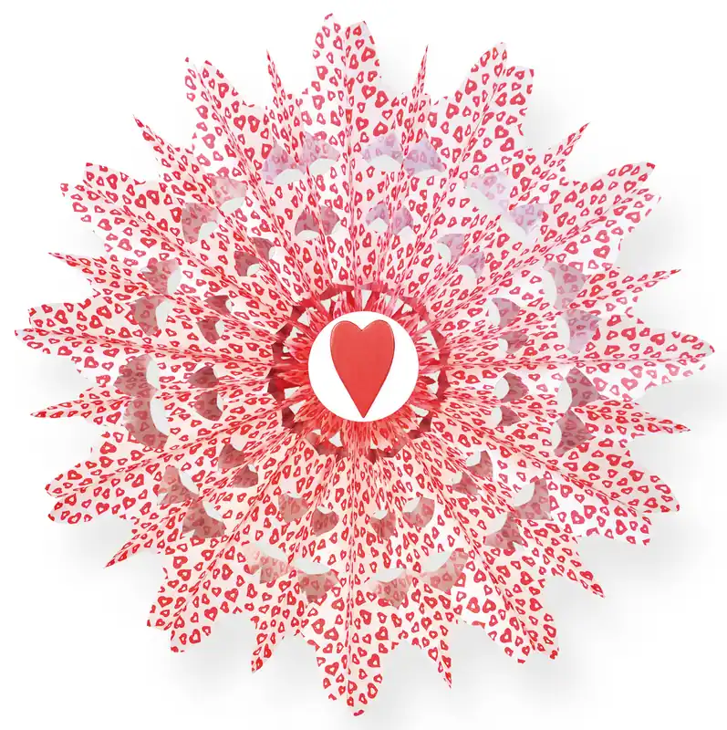 Butterbrottüten Blüten Bastelset 24 St., 10x22cm, Herzen Garantierte Lieferung