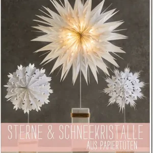 Sterne & Schneekristalle aus Papiertüten Bestseller