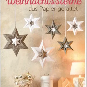 Weihnachtsterne aus Papier gefaltet Kostenloser Versand