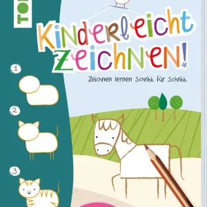 Abverkauf Kinderleicht Zeichnen Zeichnen lernen Schritt für Schritt
