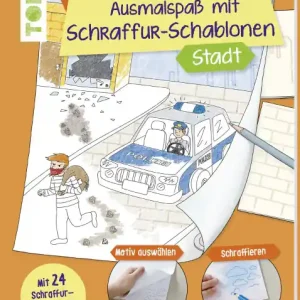 Jetzt Bestellen Ausmalspaß mit Schraffur-Schablonen Fahrzeuge