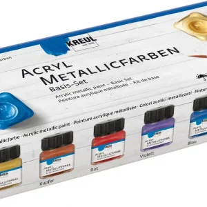 Knallerangebot KREUL Acryl Metallicfarben Set 6x20ml