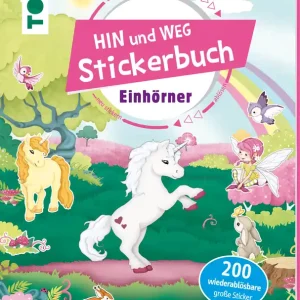 Direkt Vom Hersteller Stickerbuch Einhörner