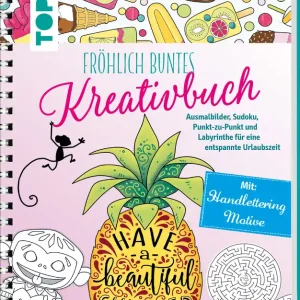 Heißes Angebot Fröhlich buntes Kreativbuch