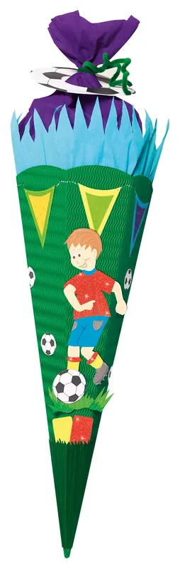 Ab Werk Schultüten Bastelset ”Fußballer”