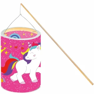 Laternenzuschnitt Transparentpapier Sweet Unicorn zum Ausmalen Preiswert