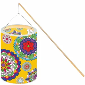 Laternenzuschnitt Transparentpapier Mandalas zum Ausmalen Angebot