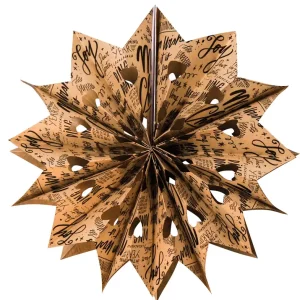 Wochenendangebot Butterbrottüten-Sterne mini ”braun” 5x8 cm