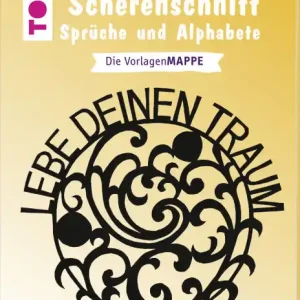 Gratis Versand Scherenschnitt - Sprüche und Alphabete