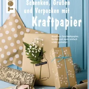 Jetzt Kaufen Schenken,Grüßen und Verpacken mit Kraftpapier