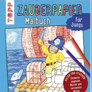 Zauberpapier Malbuch für Jungs Billig