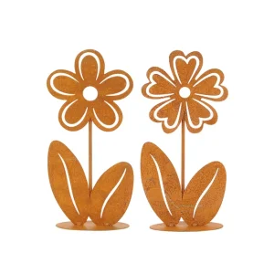 Blüte (Rost) 9x4x18 cm Preisknaller