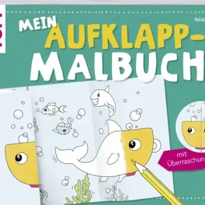 Aktuell Mein Aufklapp-Malbuch mit Überraschungseffekt