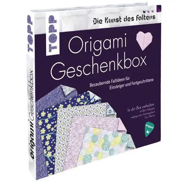 Abverkauf Origami Geschenkbox