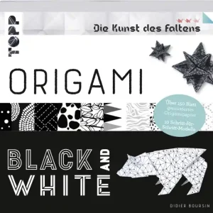 Origami Black & White (die Kunst des faltens) Angebot