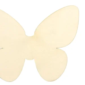 Kracherpreis Holzklammern Schmetterling 5er-Set