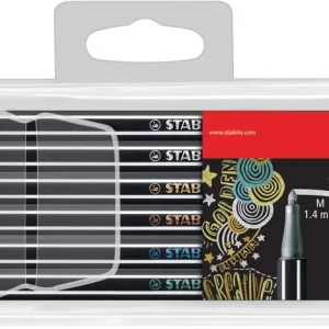 Jetzt Kaufen Stabilo Pen 68 metallic Filzstift 6er Kunststoffetui