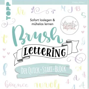 Finale Aktion Brush-Lettering Der Quick-StartBlock