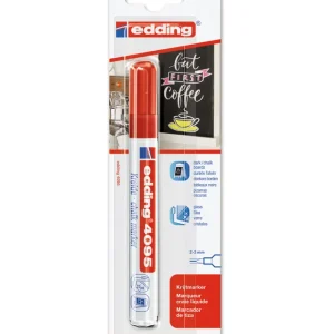 Kreidemarker Einzelstift rot Stickbreite 2-3mm Neuheit