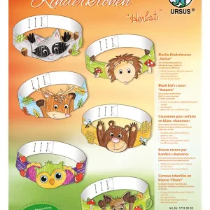 Neue Ware Kinderkronen Herbst (8 Stück)