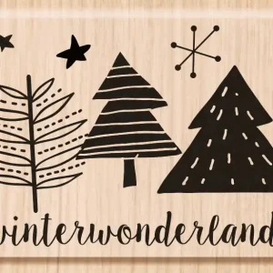 Stempel ”Winterwonderland” Im Trend
