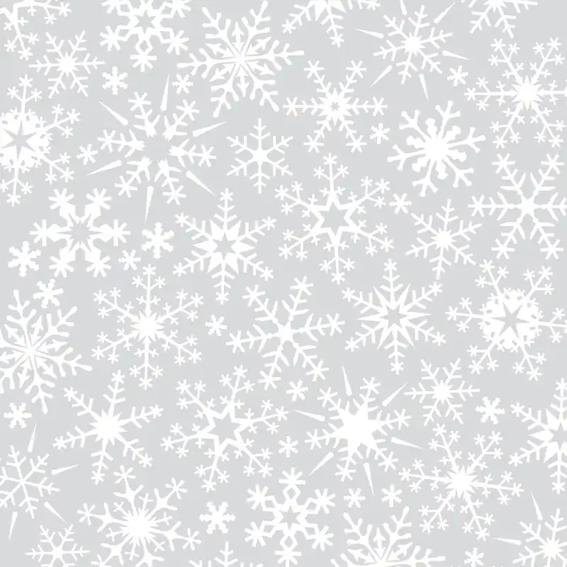 Super-Preis Faltblätter zum Falten von Sternen weiße Kristalle, 15x15cm