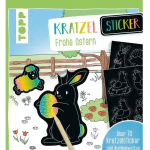 Kracherpreis Kratzel-Stickerbuch Ostern