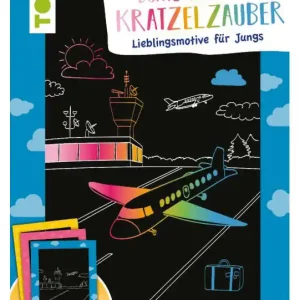 Bunte Rahmen Kratzelzauber Lieblingsmotive für Jungs Im Trend