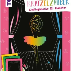 Bunte Rahmen Kratzelzauber Lieblingsmotiv für Mädchen Angebot