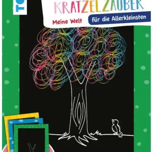 Direkt Vom Hersteller Bunte Rahmen Kratzelzauber für die allerkleinsten ”Meine Welt”