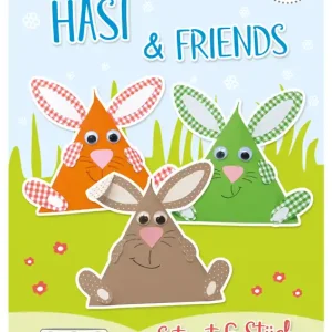 Hasi & Friends Bastelset für 6 Stk. Top-Preis