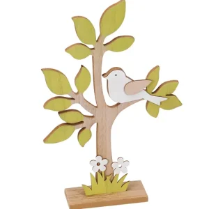 Neu Baum grün/weiß 22x6x31,5 cm