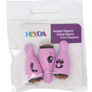 Stempelfiguren Frosch,Raupe,Vogel 3tlg. Meistverkauft