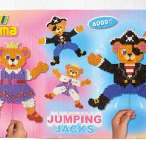 Versand Am Gleichen Tag Hama Bügelperlen Set Jumping Jacks 6000 Bügelperlen midi