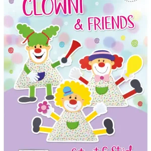 Top-Preis Clowni & Friends Bastelset Set mit 6 Stück