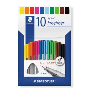 Staedtler Fineliner triplus 334 C10 Feinschreiber 10 Stück 0,3mm Billig